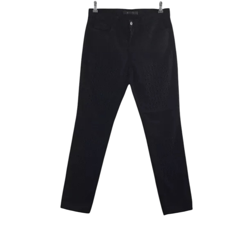 J Brand size 31 black Aiden laser cut jeans